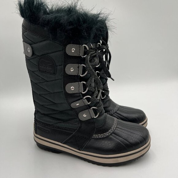 SOREL Kids Tofino II (Little Kid/Big Kid) Girls size 2 faux fur - Picture 1 of 11